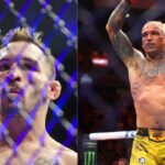 Michael Chandler (L), Charles Oliveira (R)