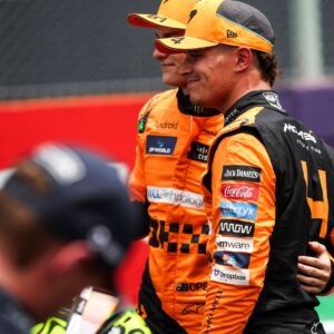 NORRIS Lando (gbr), McLaren F1 Team MCL38, PIASTRI Oscar (aus), McLaren F1 Team MCL38, portrait during the Formula 1 Grande Premio de Sao Paulo 2024, 21th round of the 2024 Formula One World Championship