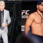 Cody Rhodes (L), Stipe Miocic (R)