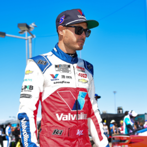 NASCAR Cup Series driver Kyle Larson (5) during Cup Series qualifying at Phoenix Raceway.
