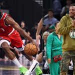 James Harden (L) and Paul Pierce (R)