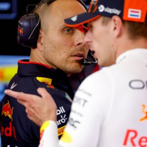 Gianpiero Lambiase (GBR, Oracle Red Bull Racing), 1 Max Verstappen (NLD, Oracle Red Bull Racing), F1 Grand Prix of Belgium at Circuit de Spa-Francorchamps on July 26, 2024