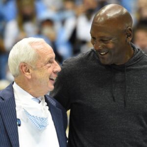 Roy Williams and Michael Jordan