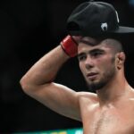 Muhammad Mokaev during the UFC Fight Night event at the O2, London, England on the 23 July 2022. Copyright: xAndyxRowlandx PMI-5053-0014