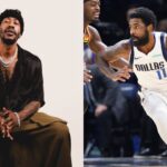 Iman Shumpert (L) and Kyrie Irving (R)