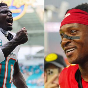 Tyreek Hill; DeAndre Hopkins