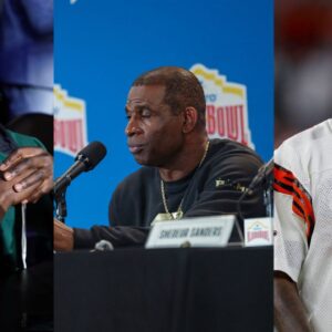 Shannon Sharpe, Deion Sanders and Chad Johnson