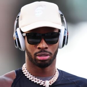 Colorado Buffaloes quarterback Shedeur Sanders (2) before the game against the Oklahoma State Cowboys at Folsom Field.