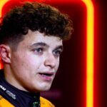 F1 Abu Dhabi Grand Prix Lando Norris of McLaren is seen in the paddock after Practice 2 ahead of Formula 1 Abu Dhabi Grand Prix at Yas Marina Circuit on December 6th, 2024 in Abu Dhabi, United Arab Emirates