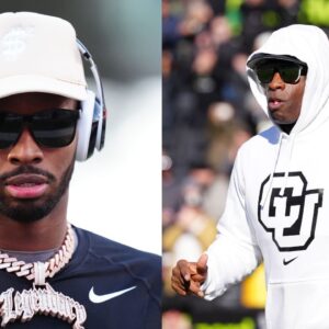 Shedeur Sanders and Deion Sanders