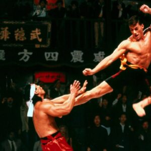 Bolo Yeung & Jean-Claude Van Damme Characters: Chong Li, Frank Dux Film: Bloodsport (1988) Director: Newt Arnold 26 February 1988 May 13, 1988; Hollywood, CA, USA; Image from director Newt Arnold s action Bloodsport starring JEAN-CLAUDE VAN DAMME as Frank Dux.