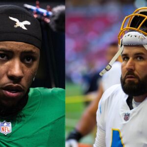 Saquon Barkley [Left]; Chase Daniel [Right]