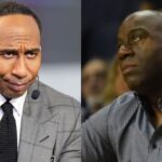 Stephen A. Smith and Magic Johnson