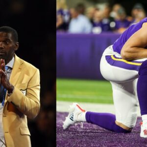 Randy Moss and Adam Thielen