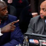 Shaquille O'Neal and Charles Barkley