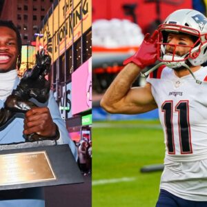 Travis Hunter [Left]; Julian Edelman [Right]