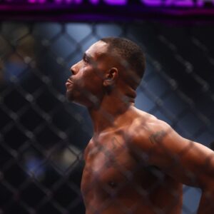 Jamahal Hill during UFC 300 at T-Mobile Arena.