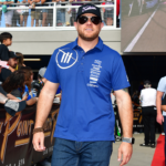 NASCAR Cup Series team owner Justin Marks before the South Point 400 at Las Vegas Motor Speedway.