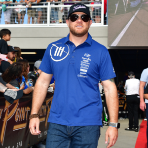 NASCAR Cup Series team owner Justin Marks before the South Point 400 at Las Vegas Motor Speedway.