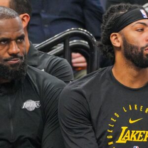 LeBron James and Anthony Davis