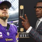 Sam Darnold and Shannon Sharpe