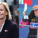 Susie Wolff (L) and Abbi Pulling (R)