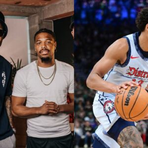 Udonis Haslem (L) and a still from a recent NBA contest (R)