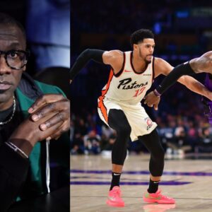 Shannon Sharpe (L) and Lakers lose to Pistons (R)