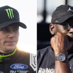 (L-R) Riley Herbst and Michael Jordan