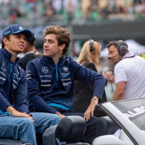 Formel 1 GP Mexico Mexico City. Alexander Albon 23, Williams Racing und Franco Colapinto 43, Williams Racing; Formel 1 GP Mexico Mexico City. Sonntag