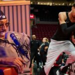 Lou Williams (L) and Victor Wembanyama (R)