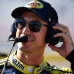 NASCAR Cup Series driver Joey Logano (22) during qualifying for the South Point 400 at Las Vegas Motor Speedway.