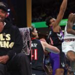 Gilbert Arenas (L) and Ja Morant (R)