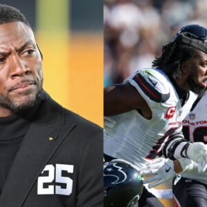 Ryan Clark and Azeez Al- Shaair