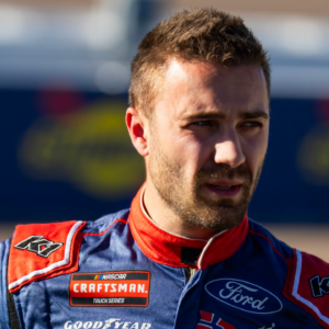 NASCAR Truck Series driver Ty Majeski (98) during the NASCAR Truck Series championship race at Phoenix Raceway.