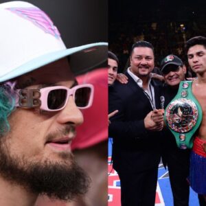 Sean O'Malley (L), Ryan Garcia (R)