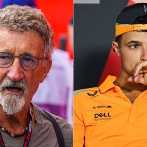 Eddie Jordan(L), Lando Norris(R)