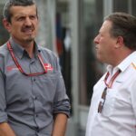 Photo4 LaPresse 05 10 2018 Suzuka, Japan Grand Prix Formula One Japan 2018 In the pic: Guenther Steiner (ITA) Haas F1 Team Prinicipal and Zak Brown (USA) McLaren executive director