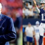 Jerry Jones and Brandon Aubrey