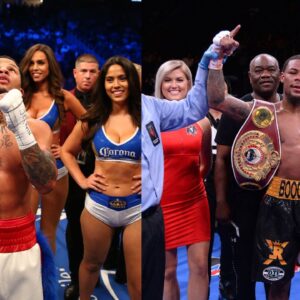 Gervonta Davis (L), Lamonte Roach (R)