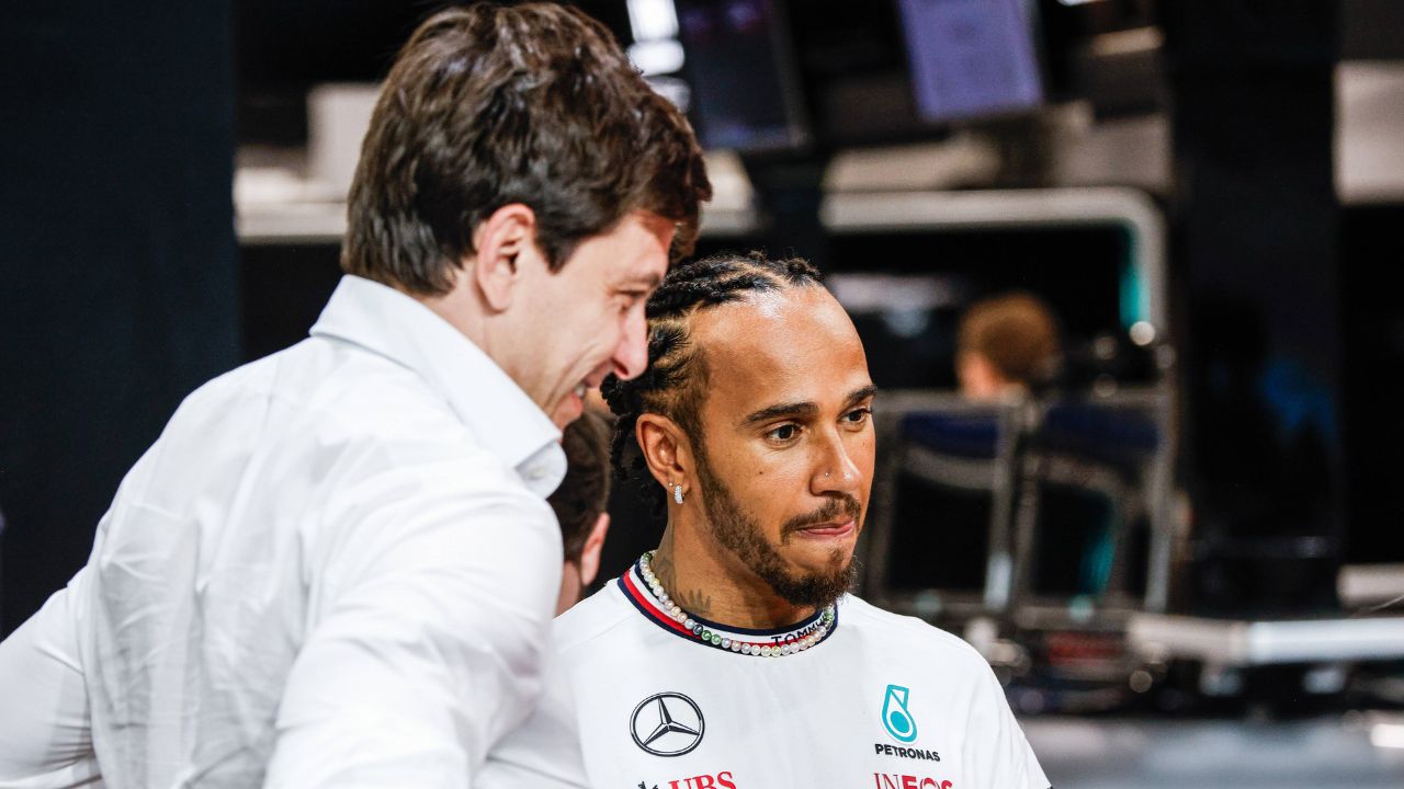 Toto Wolff (AUT, Mercedes-AMG Petronas F1 Team), 44 Lewis Hamilton (GBR, Mercedes-AMG Petronas F1 Team), F1 Grand Prix of Saudi Arabia at Jeddah Corniche Circuit