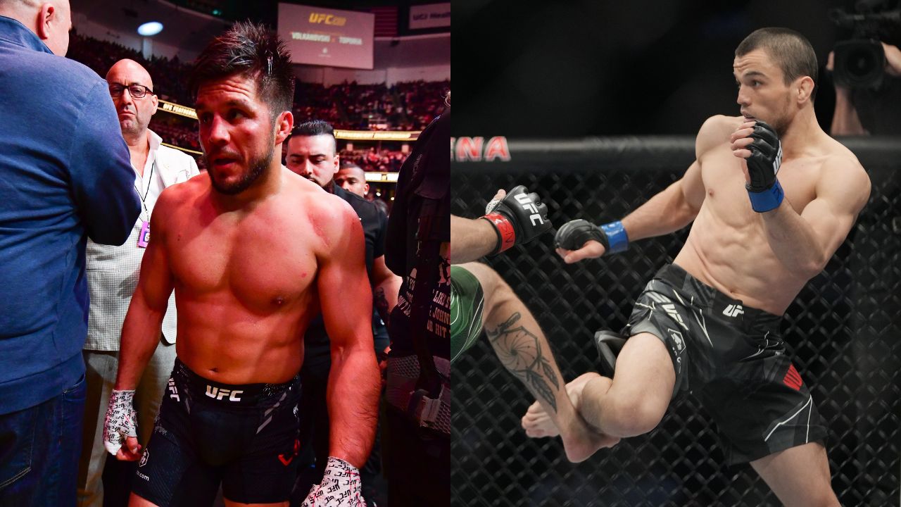 Henry Cejudo (L), Umar Nurmagomedov (R)
