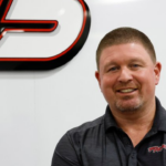 Rick Ware Racing employee and winningest driver at Bowman Gray Stadium, Tim Brown.