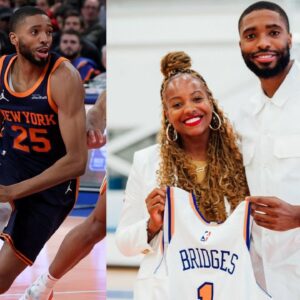 Mikal Bridges (L) and Tyneeha Rivers (R)