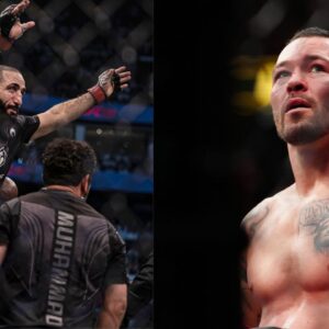 Belal Muhammad (L), Colby Covington (R)