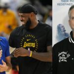 Stephen Curry and LeBron James (L), Bill Simmons (R)