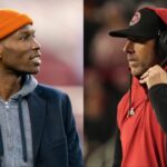 Chad "Ochocinco" Johnson, San Francisco 49ers head coach Kyle Shanahan