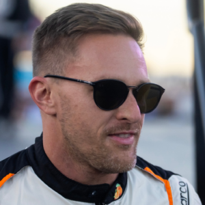 Nov 9, 2024; Avondale, Arizona, USA; NASCAR Xfinity Series driver Parker Kligerman (48) during the Championship race at Phoenix Raceway. Mandatory Credit: Mark J. Rebilas-Imagn Images