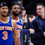 Josh Hart (L) and TJ McConnell (R)