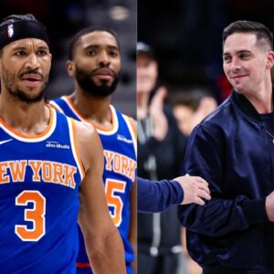 Josh Hart (L) and TJ McConnell (R)